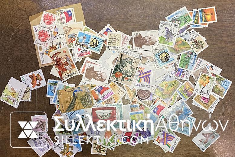CHINA Lot of used stamps